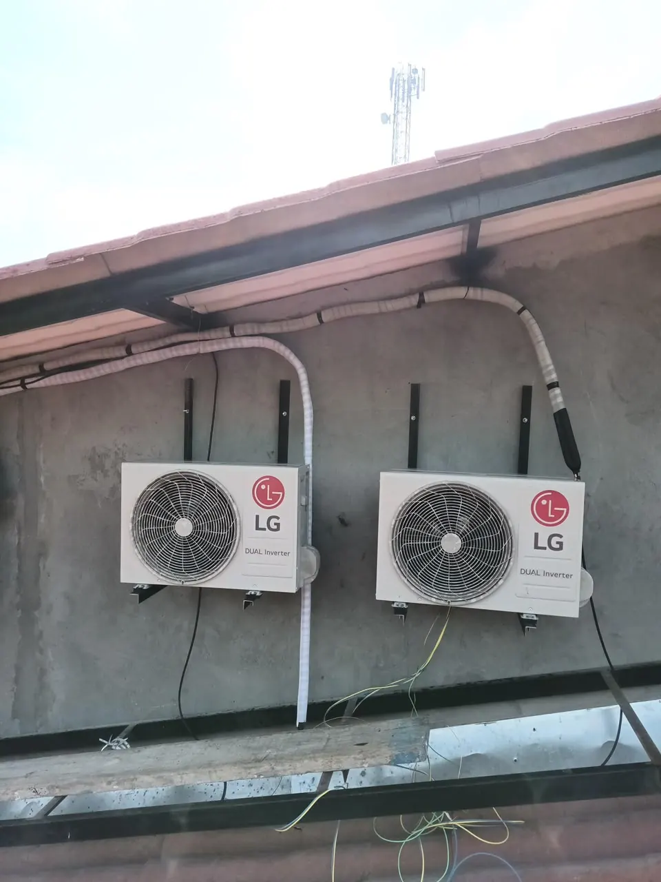 Condensadoras en fachada