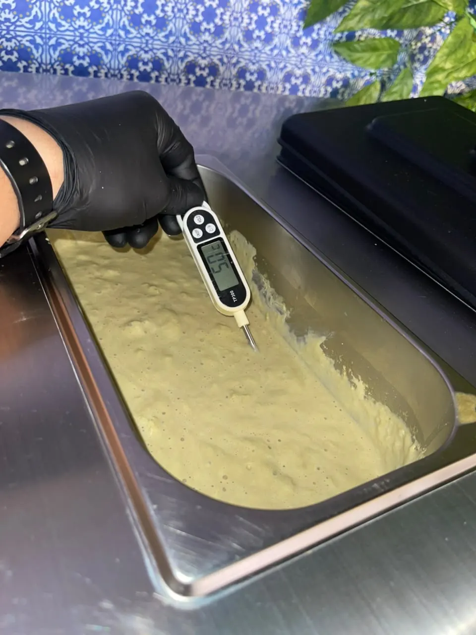 Control de temperatura de mezcla