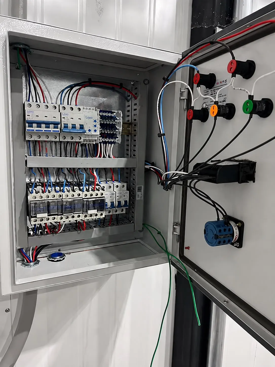 Tablero de control de cuarto frío
