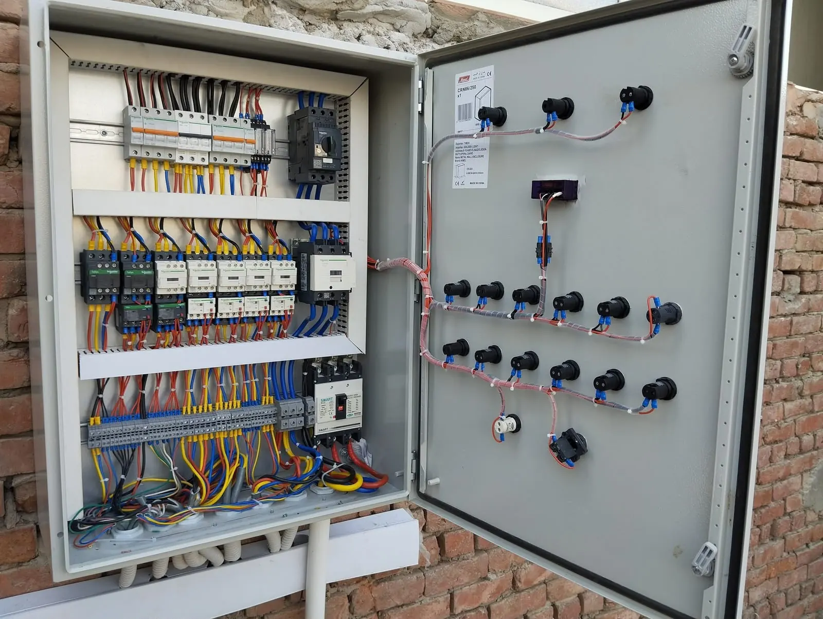 Tablero eléctrico de control