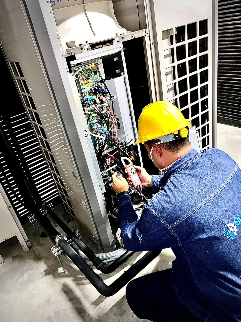 Mantenimiento de unidad VRF